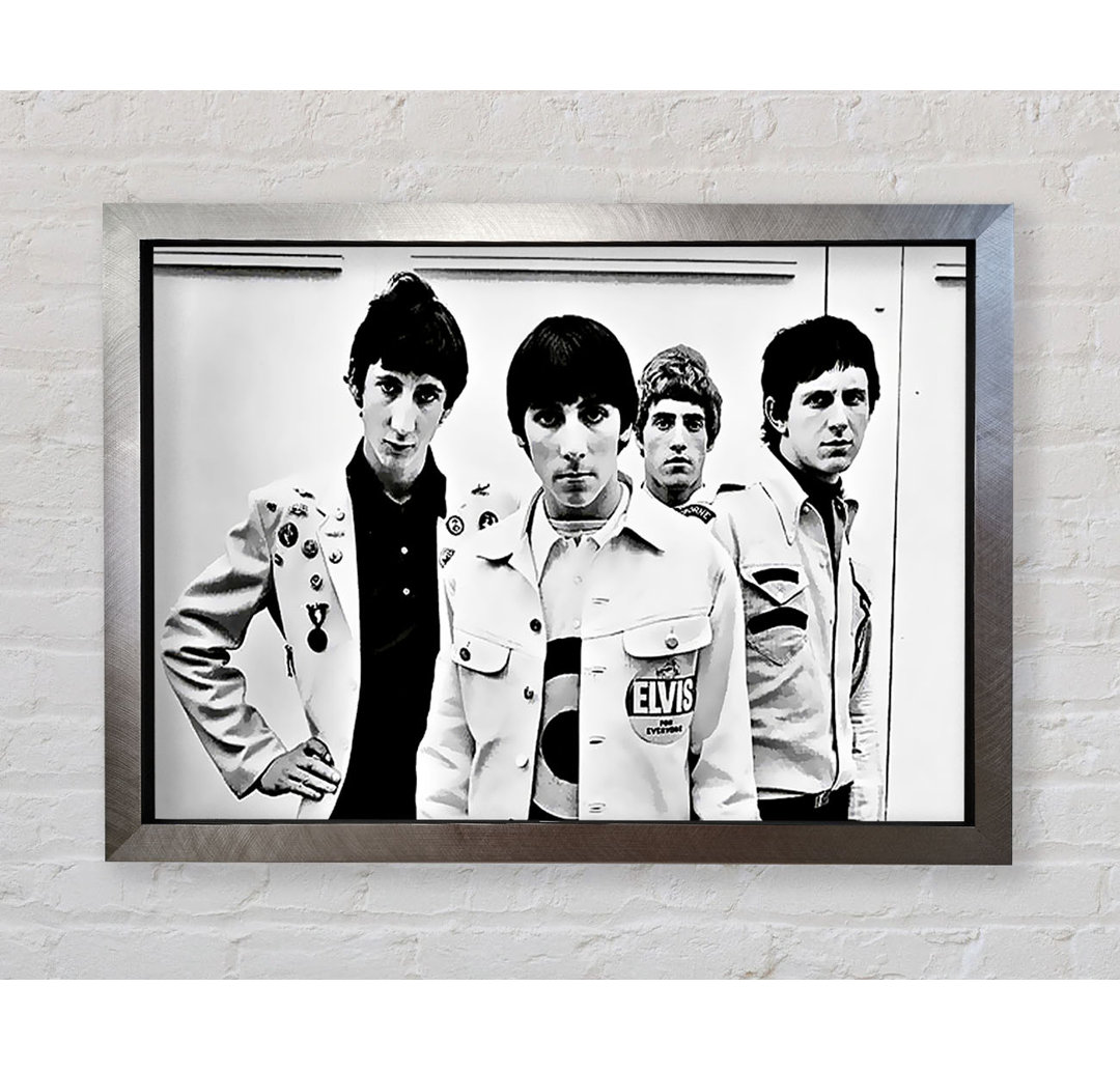 The Who Retro 1960S - Einzelne Bilderrahmen Kunstdrucke