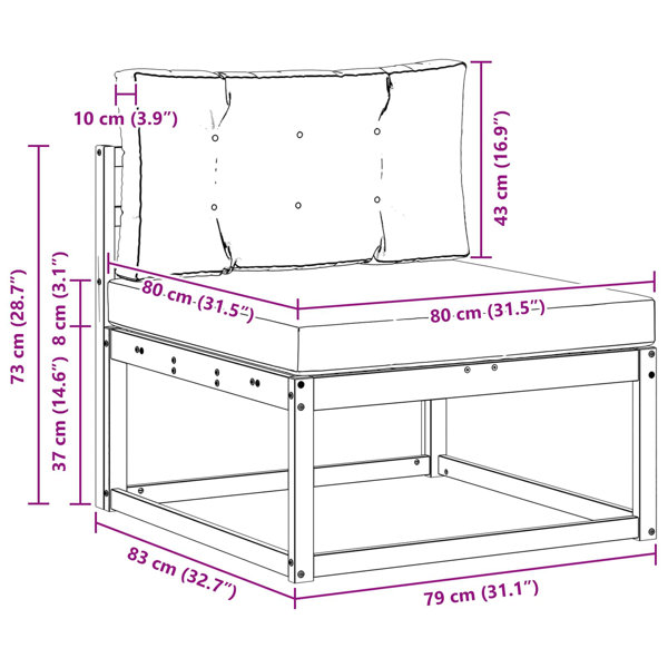 Dimensions du produit