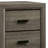 Quillan Distressed Gray 2 Drawers 23.63In. W Nightstand