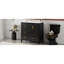 Meuble-lavabo 36 po avec lavabo, une armoire avec portes à fermeture douce, 4 tiroirs à fermeture douce, poignées en métal, noir-1483923297