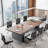Modern Ergonomic Conference Table With Cable Management