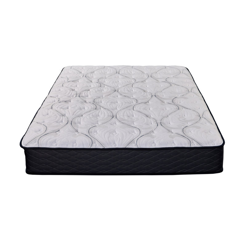 Matelas ferme à deux lits avec système de refroidissement double, mousse à mémoire de forme et durabilité, conception large de 39 pouces, technologie de changement de phase en gel, conception blanc et bleu