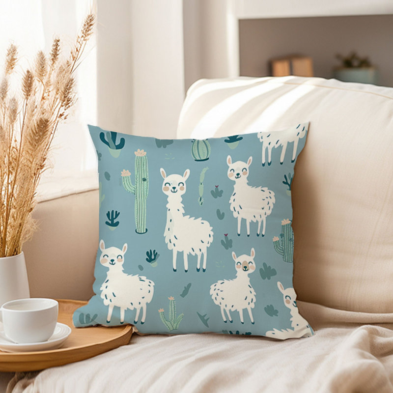 Animals Llama Pattern I Modern