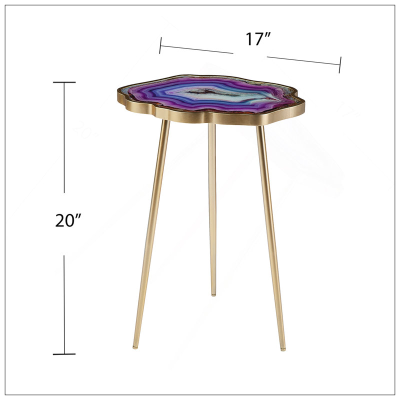 Table d'appoint Norcova - Mauve