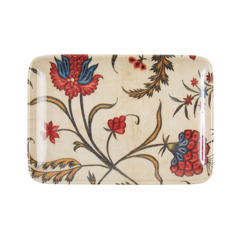 Red Barrel Studio Kalamkari Melamine Tray