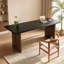 Bureau d'écriture rectangulaire simple en bois massif rétro-385843928-385843932
