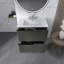 Meuble-lavabo autoportant de 30 po avec lavabo en céramique-647134507