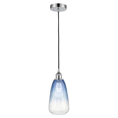 Edison - Brookhaven Almond - 1 Light 6" Cord Hung Mini Pendant