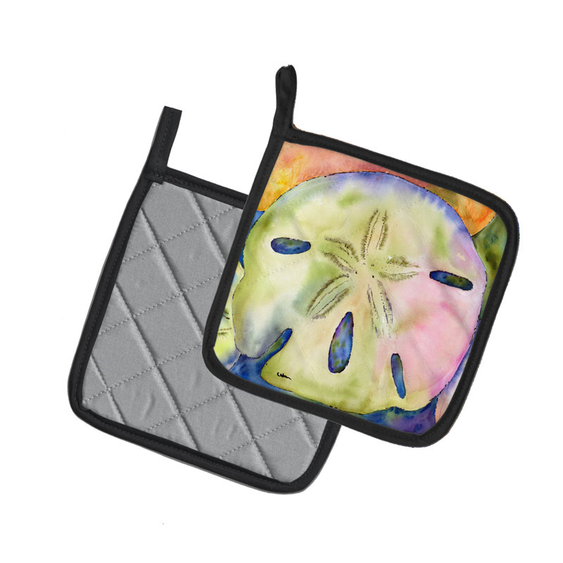Caroline's Treasures Sand Dollar Polyester Potholder