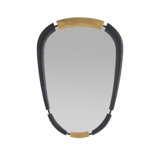 Hitchcock Novelty Solid Wood:Brass Mirror