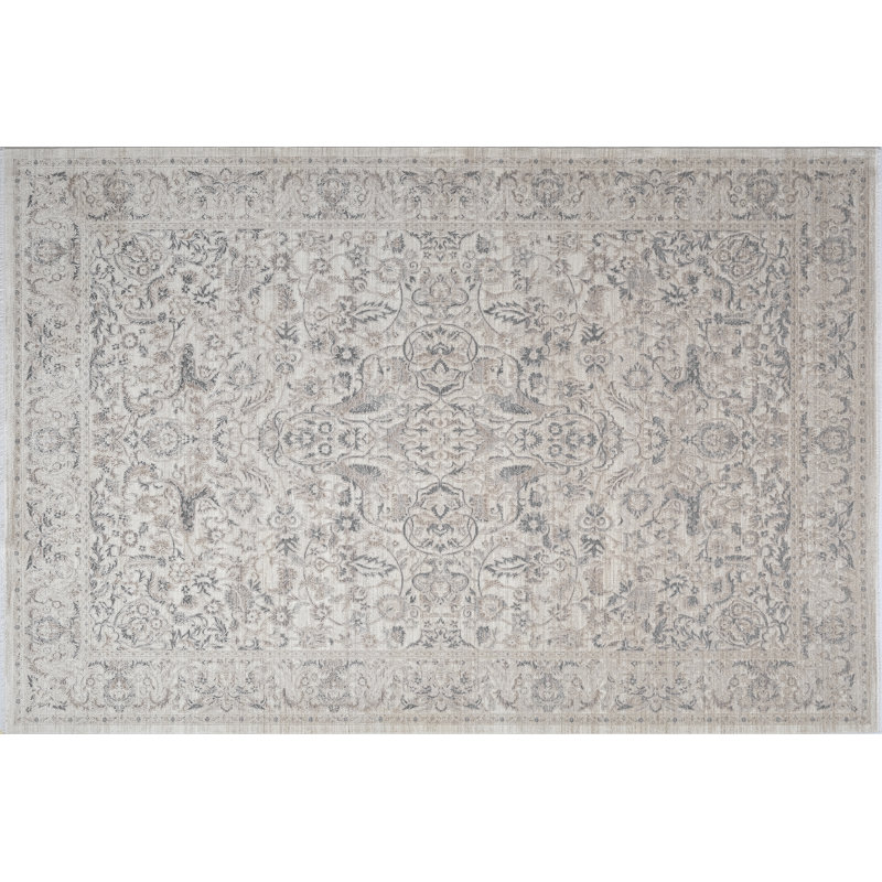 Highbridge 14626-189 IVOIRE / BEIGE / GRIS, Rectangle 6 pi 7 po x 9 pi 6 po