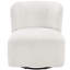 28" Wide Mid-Century Modern Boho Wing Back Swivel Chair (Set of 2)-105340224