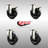 Hard Rubber Casters