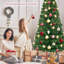 Arbre de Noël illuminé pin artificiel-651219081