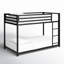 Lit superposé simple en fer Kutcher -295781802