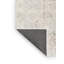 Tapis géométrique en laine beige clair-1079222074