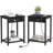 Fika End Table Set and Built-In Outlets-1997751066