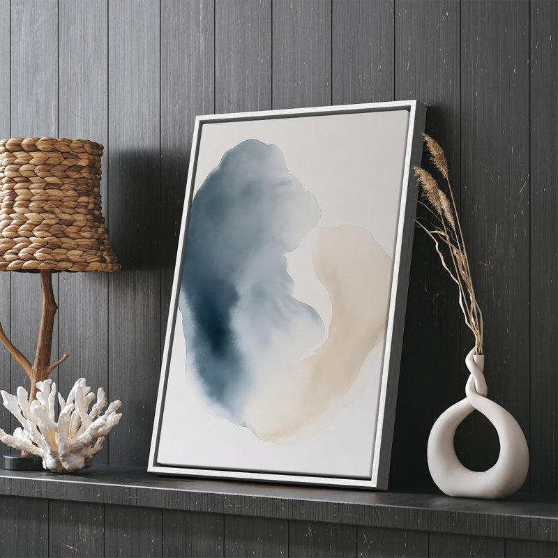 Art mural encadré, rétro, antique et classique pour chambre à coucher - 24 po x 36 po, H 36 po x l 24 po, Blanc