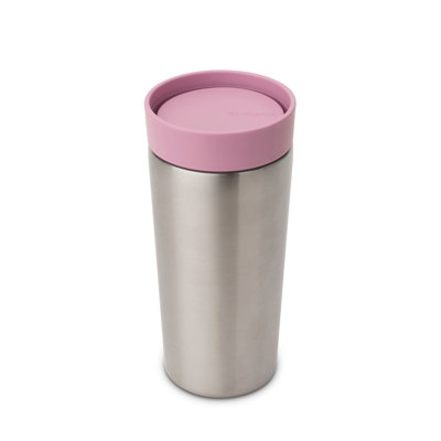 Brabantia Make & Take Insulated Cup, Medium, 12.2 fl oz (360 ml), Stainless Steel