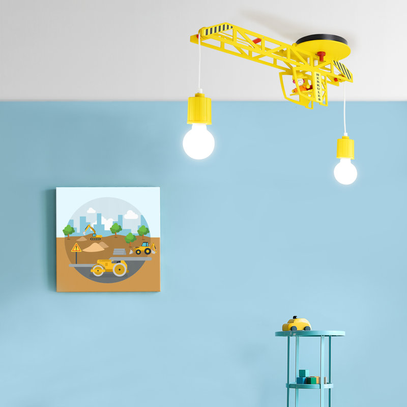 Alexcia Plastic Semi Flush Mount