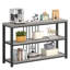 Console l 47 po avec rangement ouvert Hulstein, gris clair-1477054025