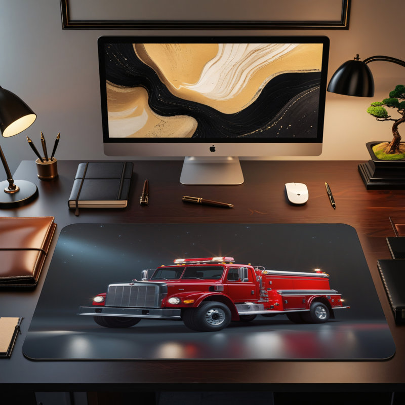 Polyester Desk Pad, 31.5x15.5