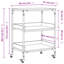 Northome Metal Bar Cart-1041345476