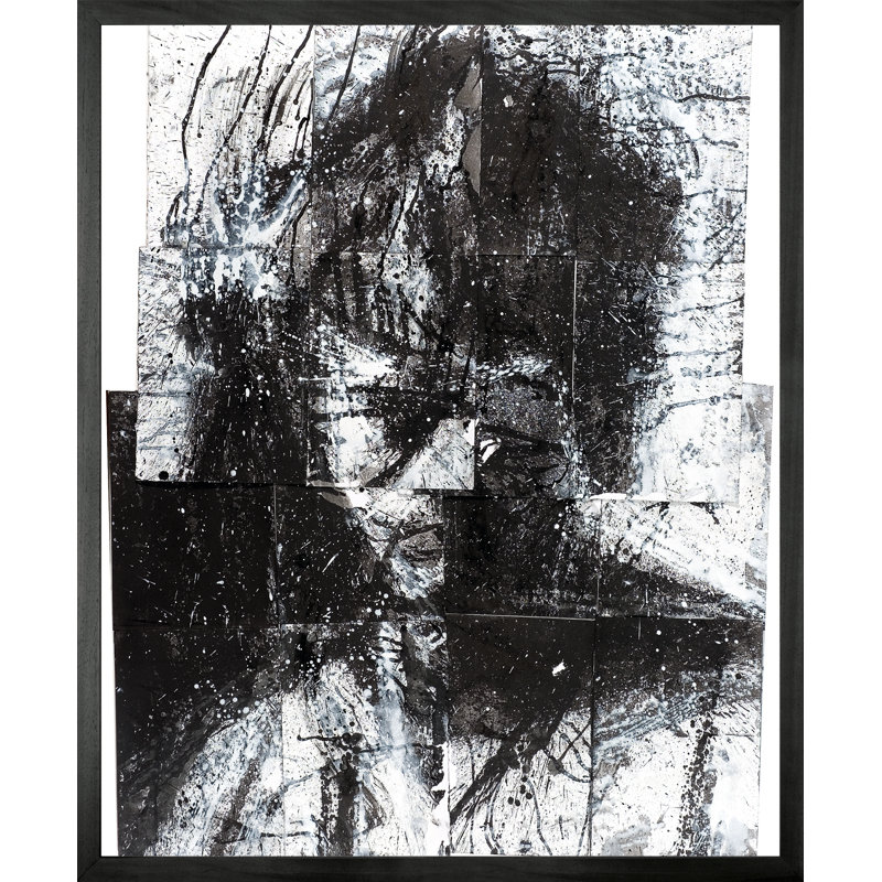 Head of Mike 2 1 Piece Single Picture Frame Wall Art on Canvas