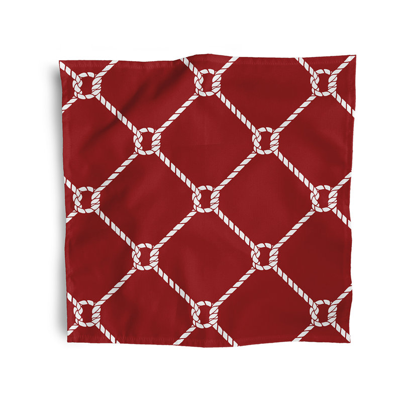 Harrell Ahoy Napkins, Red
