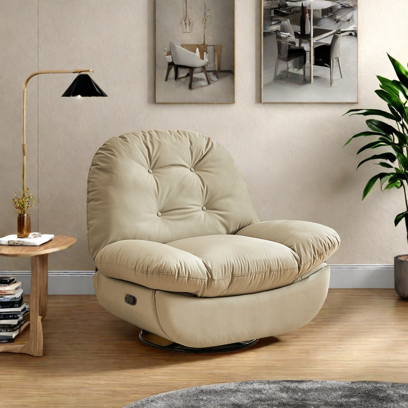 Full multi-functional leisure chair, Off White