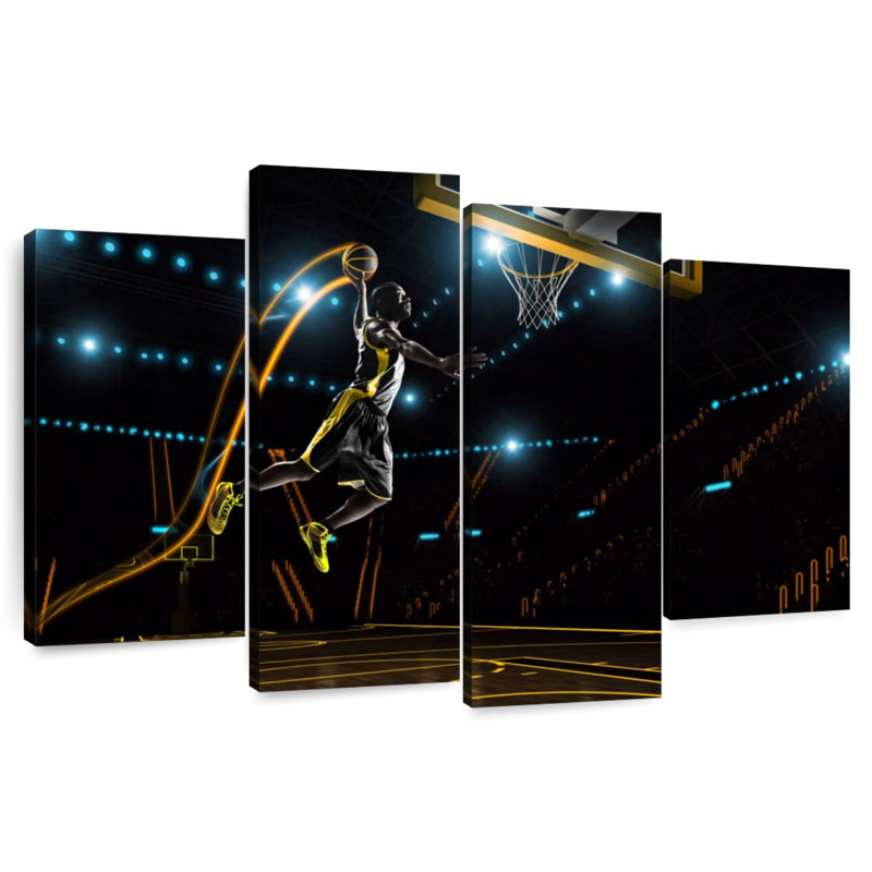 Sirci Basketball Fantasy Dunk, H 27 po x l 43 po