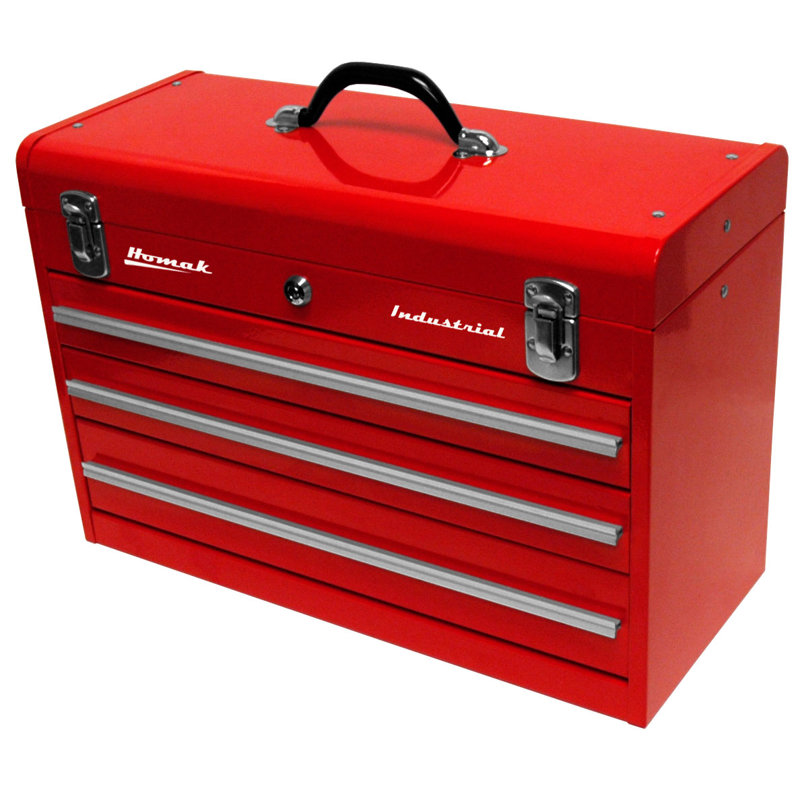 Boîte à outils à friction 20,25 ", Rouge