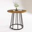 Round Metal Base Dining Table