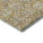 Premium Machine Washable Prisco Gold Rug-913401404