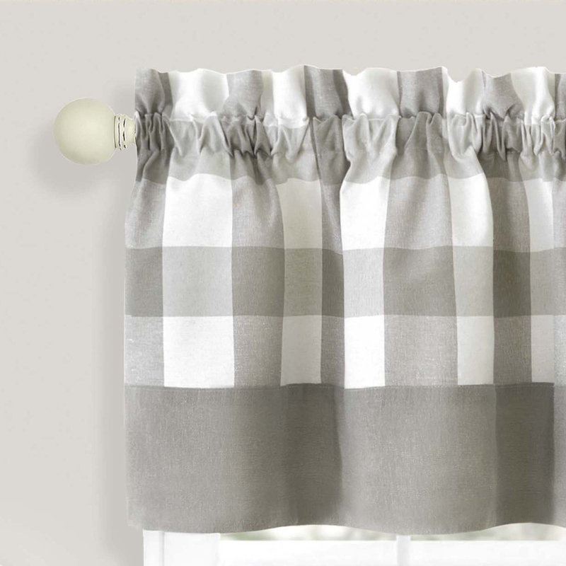 Paire de rideaux semi-transparents avec passe-tringle Jazzy, Argent