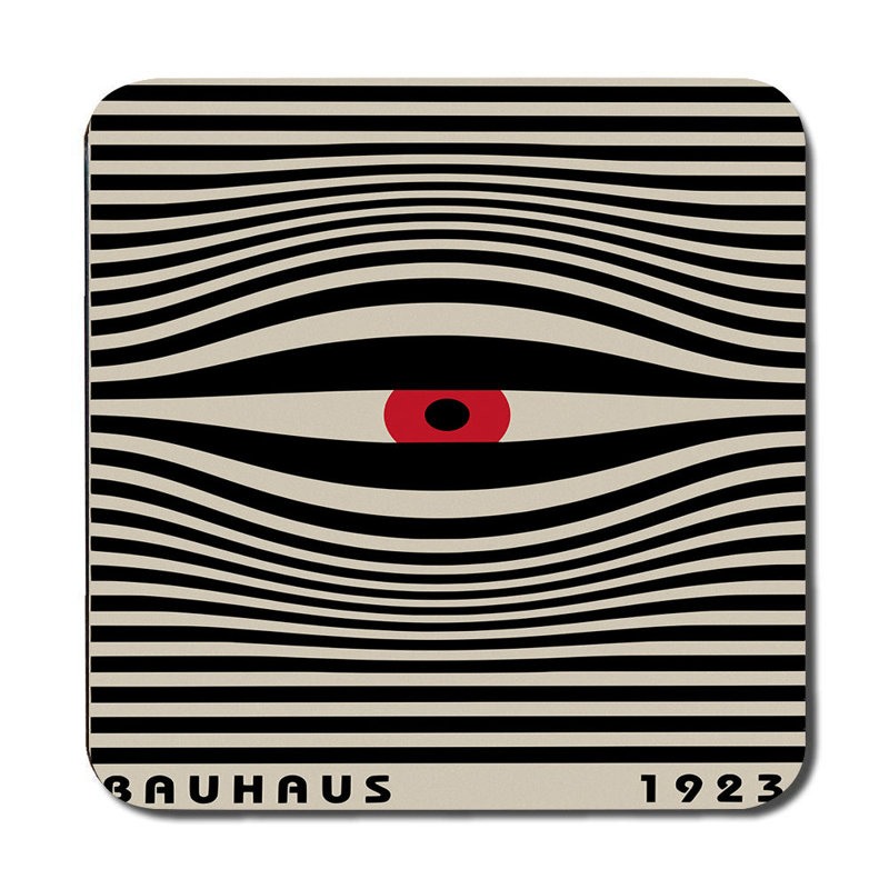Zebra Pattern Placemat And Coaster Set, 12 Pieces, Wood Backing