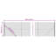 Ashlon Metal Wire/Mesh Fence-590183501-590183503-590183502