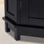 Armoire de coin de rangement de salle de bain 31,2 "H avec tablettes-2113530864