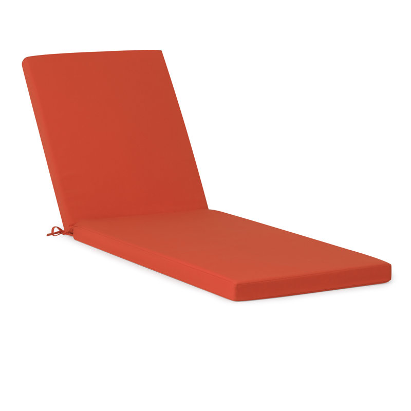  Cushion, 22.5" W x 74" D, Orange