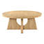 Ensemble de tables basses 2 pièces avec piédestal Blitar-1624031263-1624031262