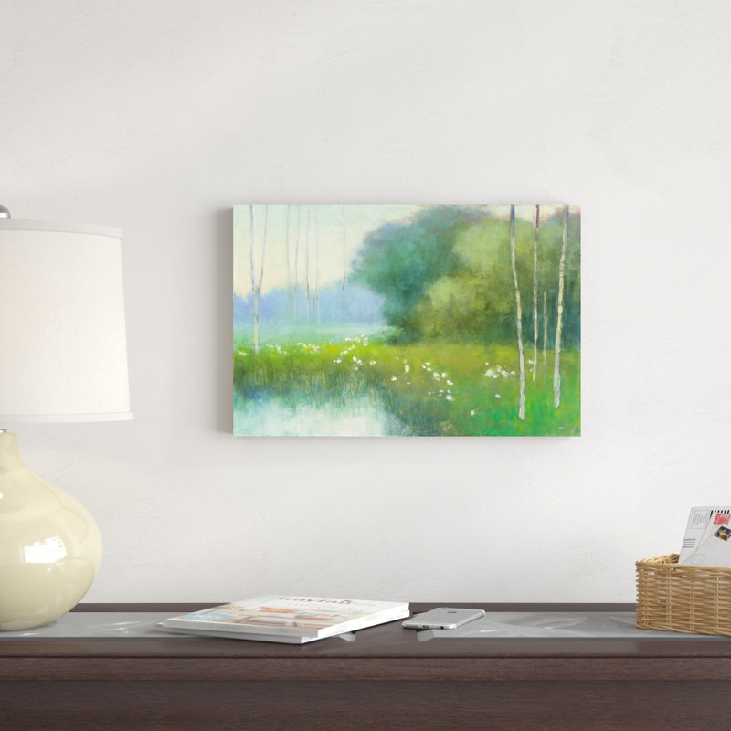 Printemps, H 12 po x l 18 po x P 1,25 po