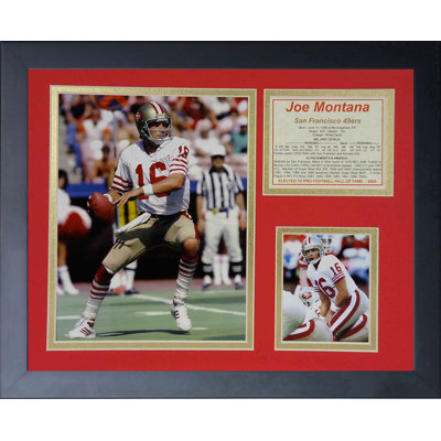 Joe Montana Framed Memorabilia
