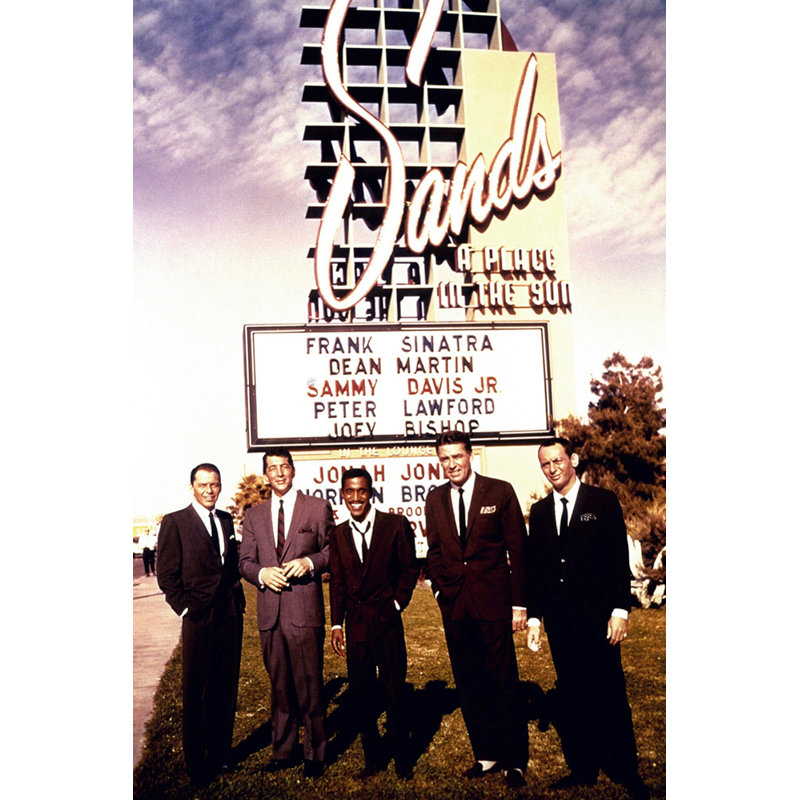 The Rat Pack - Sands, H 24 po x l 16 po