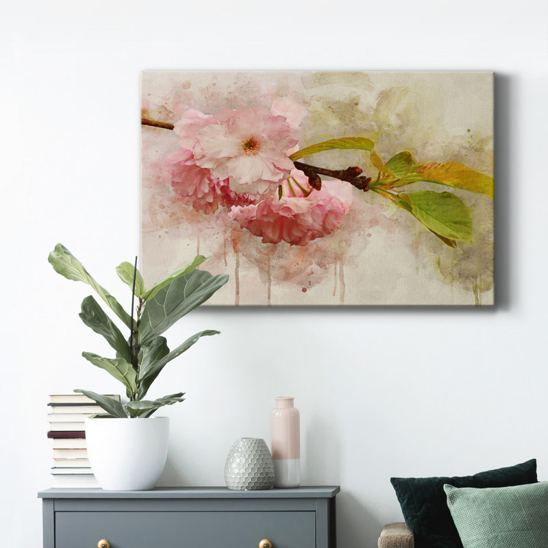 " Blossom Elegance I ", 60" H x 40" W x 1" D