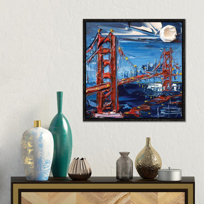 San Francisco Evening by Lisa Elley - Gallery-Wrapped Canvas Giclée on Canvas
