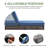 Laguna Outdoor Patio Chaise Lounge Chair, Luxury Recliner With 6-Position Backrest & 5-Inch Cushions Set Of 2 With Side Table-1640139797