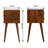 11.81'' W Solid Wood Nightstand-766519446