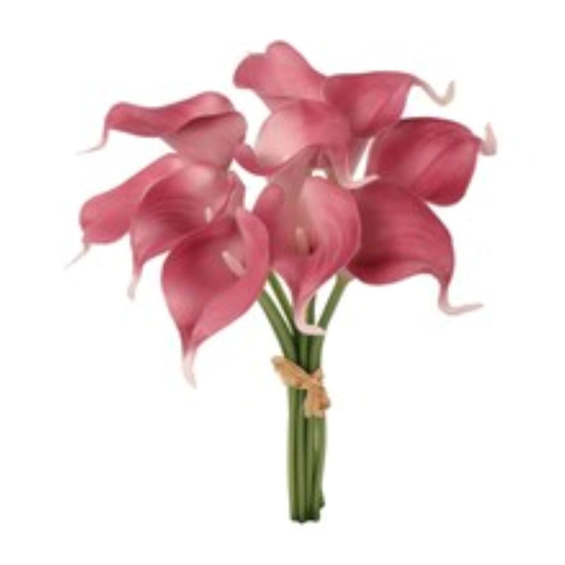 14" Real Touch Calla Lily Bouquet - 2 Pack