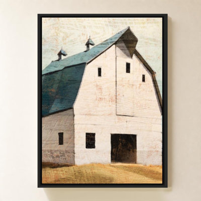 «Big Barn Blue» par Susan Arnot - Impression sur toile