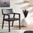 Radbroke 18'' H Solid Wood Armchair-675577274